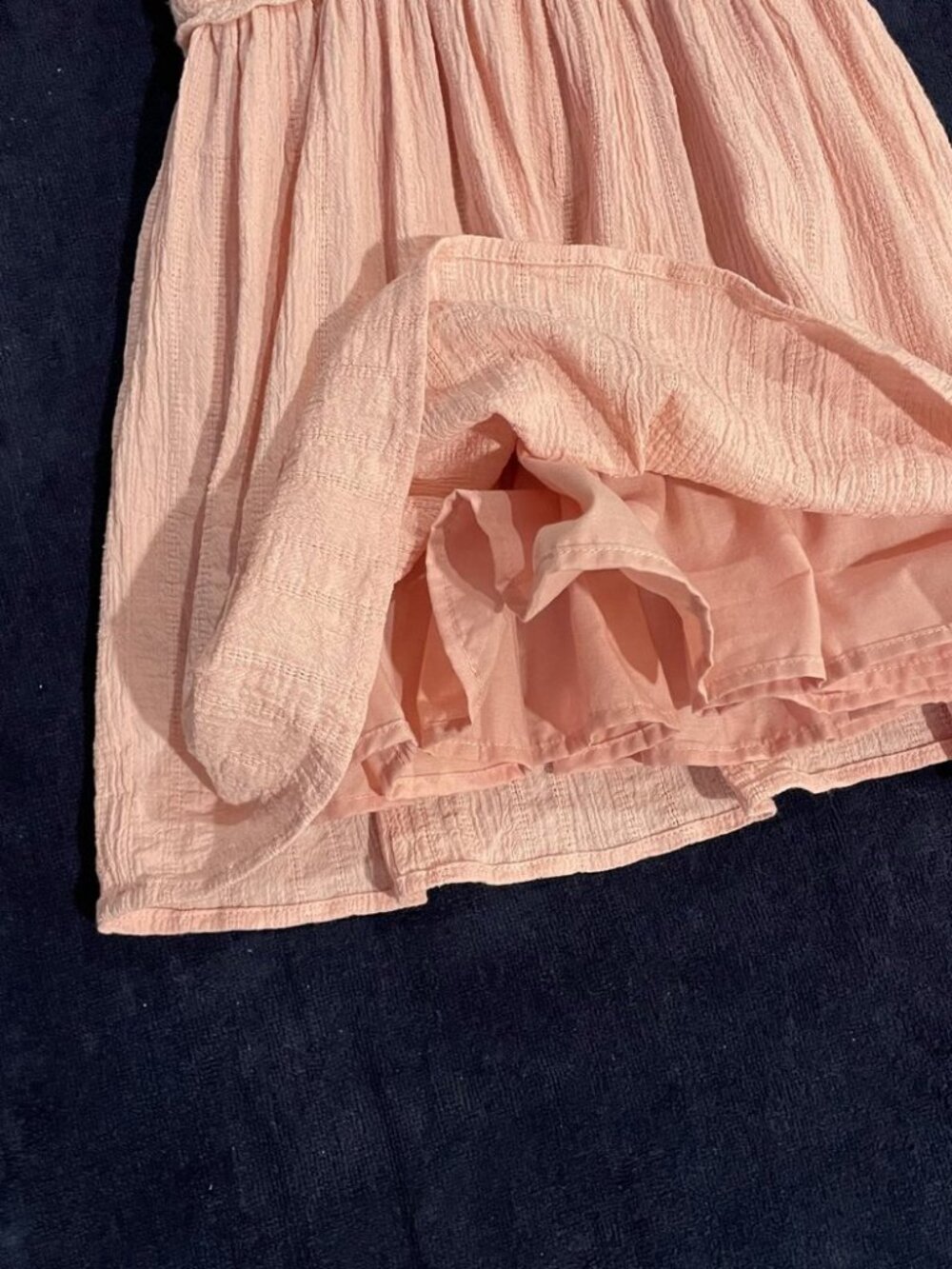 NWOT Haute Hippie 3T Pink Boho Dress | Crochet Bodice & Cotton Gauze - Picture 8 of 16